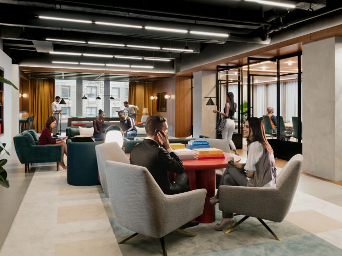 1700 Broadway features flexible meeting spaces and a rooftop terrace view of Midtown Manhattan and the best of NYC culture.