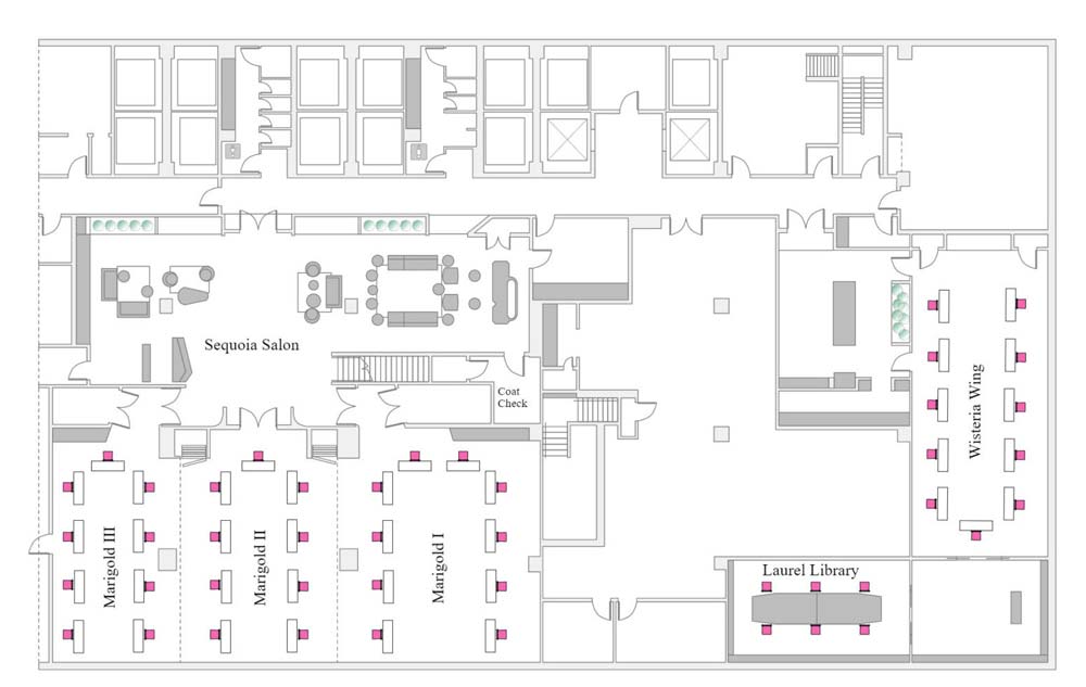 Small Business Meeting Space Floor Plan 41 Madison Avenue